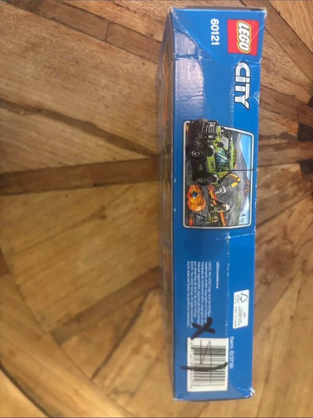 New Lego City #60121 Volcano Exploration Truck